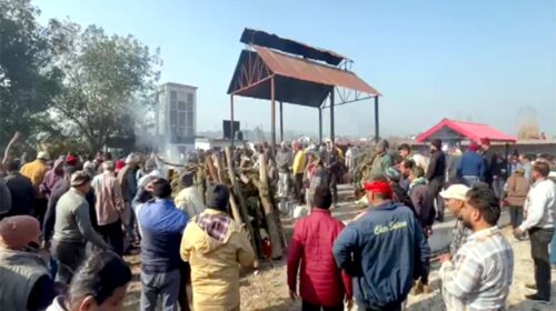 ऊना के चलेट गांव में एकसाथ जलीं 4 चिताएं, होशियारपुर-दसूहा रोड पर हुआ था हादसा
