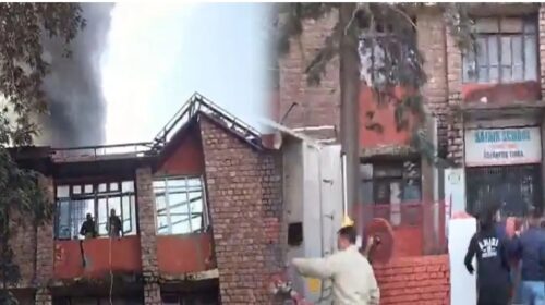 BREAKING : सैनिक स्कूल में लगी आ.ग- मौके पर पहुंचा दमकल विभाग, राहत कार्य जारी