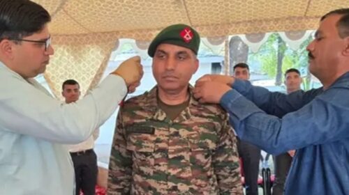 हिमाचल का बेटा टेक चंद भारतीय सेना में बना मेजर, एक साल में हासिल की दूसरी बड़ी उपलब्धि