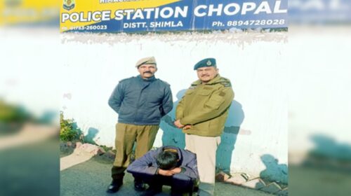 Himachal: नशे के खिलाफ शिमला पुलिस की बड़ी कार्रवाई, 1.811 किलोग्राम चरस के साथ तस्कर गिरफ्तार