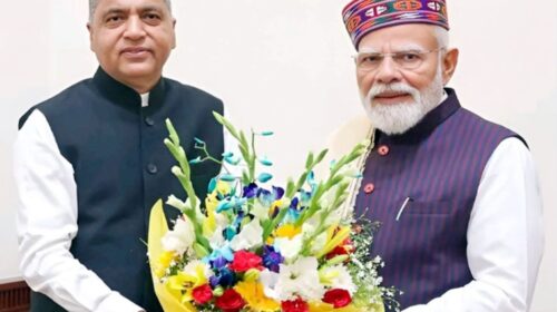 दिल्ली में प्रधानमंत्री नरेंद्र मोदी से मिले नेता प्रतिपक्ष जयराम ठाकुर, हिमाचल से जुड़े विषयों पर की चर्चा
