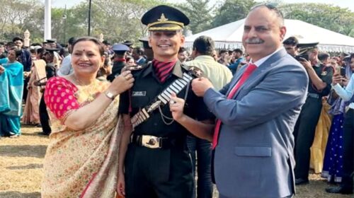 Himachal:  अनुराग चंदेल सेना में बने लैफ्टिनैंट, कारगिल युद्ध की विजेता रैजीमैंट में मिली तैनाती