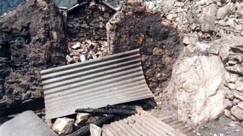 शिलाई में आग का तांडव, गऊशाला जलकर राख…6 मवेशी जिंदा जले