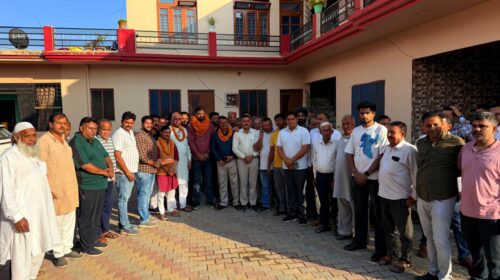 पातलियों वार्ड से जिला परिषद चुनाव हेतु चरणजीत सिंह चौधरी भाजपा प्रत्याशी घोषित