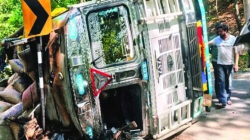 हिमाचल-हरियाणा सीमा पर सड़क दुर्घटना में चार लोगों की मौत, एक महिला घायल