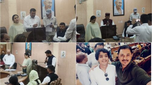 Sirmour : नवनिर्वाचित 17 जिला परिषद सदस्यों को DC सिरमौर ने दिलाई पद एवं गोपनीयता की शपथ..