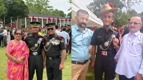 गिरिपार के दो ओर वीर सपूतों के कंधे पर सजे सितारे