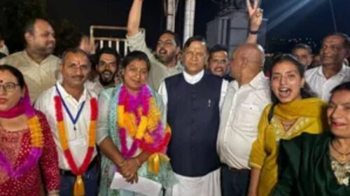 जिला परिषद चुनाव: हिमाचल कांग्रेस अध्यक्ष और उद्योग मंत्री के क्षेत्र में भी भाजपा की प्रचंड जीत