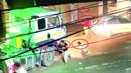 पांवटा बाइपास पर ट्राला चालकों में खूनी झड़प