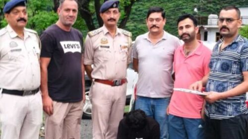 राजगढ़ में गाड़ी से 3.55 ग्राम चिट्टा बरामद, चालक गिरफ्तार