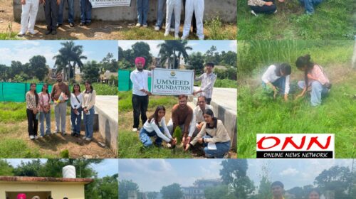 उम्मीद फाउंडेशन द्वारा दुग्गल करियर पब्लिक स्कूल, पांवटा साहिब में वृक्षारोपण अभियान का आयोजन