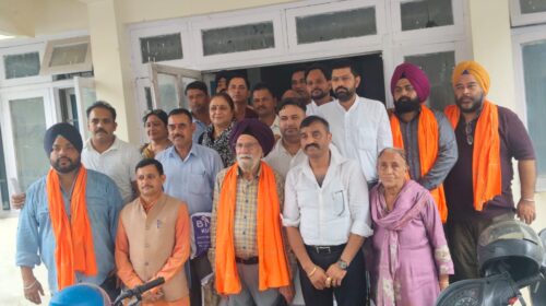 भाजपा मण्डल पांवटा साहिब ने ‘विभाजन विभीषिका स्मृति दिवस’ पर आयोजित किया कार्यक्रम, शहीदों व पीड़ितों को दी श्रद्धांजलि