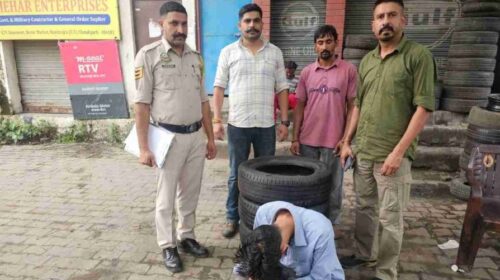 नाहन टायर चोरी मामला: SIT को एक और सफलता, मनीमाजरा से 4 और अलॉय व्हील बरामद