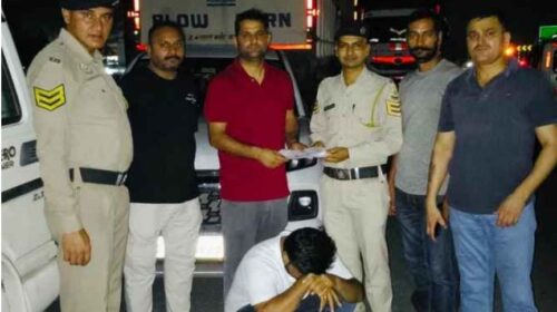 पांवटा साहिब में 4796 नशीले कैप्सूल बरामद, पुलिस ने कालाअंब का तस्कर कार समेत दबोचा