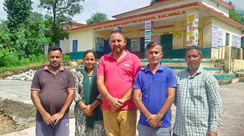 Paonta Sahib : सालवाला हाई स्कूल की बॉउंड्री वॉल निर्माण के लिए ₹3 लाख स्वीकृत, कांग्रेस नेता प्रदीप चौहान ने शिक्षा मंत्री का जताया आभार..