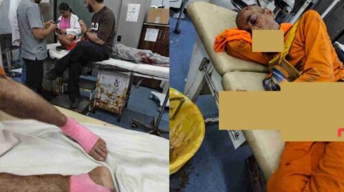 नाहन: शंभूवाला में कांवड़ श्रद्धालु और बाइक के बीच जोरदार टक्कर, दोनों PGI चंडीगढ़ रेफर