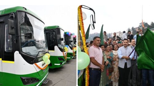 Himachal : शिमला ग्रामीण को मिली 30 नई इलेक्ट्रिक बसें, मंत्री विक्रमादित्य सिंह ने दिखाई हरी झंडी