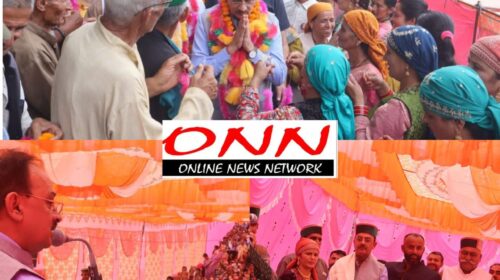 शिलाई विधानसभा क्षेत्र में विकास कार्यों को मिल रही गति – हर्षवर्धन चौहान