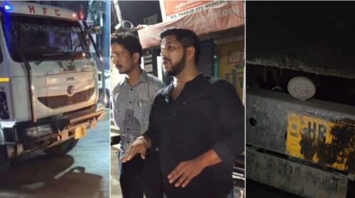 पांवटा साहिब में भाजपा युवा मोर्चा ने बद्रीपुर–पुरुवाला मार्ग पर ट्रालों को रोका, बिना नंबर प्लेट वाहनों पर उठाए सवाल..