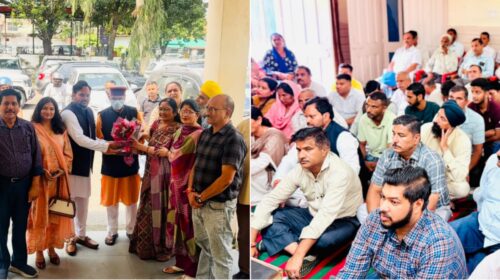भाजपा के दोनों मंडलों की संयुक्त बैठक आयोजित, सेवा संकल्प अभियान व जनहित के मुद्दों पर बनी रणनीति