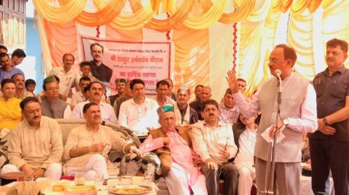ग्रामीण क्षेत्रों तक बेहतर स्वास्थ्य सेवाएं पहुंचाना प्रदेश सरकार की प्राथमिकता- हर्षवर्धन चौहान