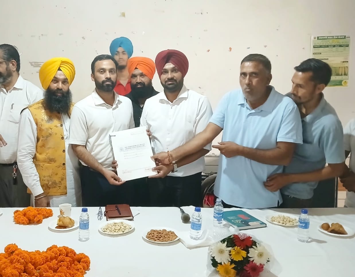अविनाश सैनी ने गिरीपार क्षेत्र के गन्ना किसानों की रखी मांग.. 