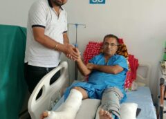 समाजसेवी व पर्यावरणविद्व नाथूराम चौहान से मिले मजदूर नेता, प्रशासन से सुरक्षा मुहैया करवाने की मांग..