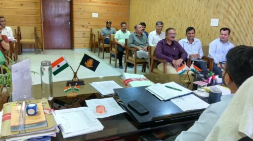राज्य स्तरीय यमुना शरद् महोत्सव-2026 की तैयारियों को लेकर एसडीएम द्विज गोयल ने की बैठक