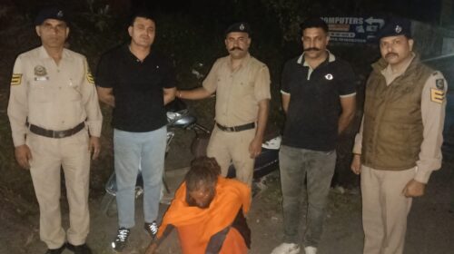 पुलिस थाना पांवटा साहिब में 04.08 ग्राम चिट्टा/स्मैक सहित हरियाणा, अंबाला के एक व्यक्ति के खिलाफ की कार्रवाई