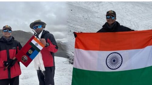 हिमाचल की बेटी NCC कैडेट काजल ने 18,370 फीट ऊंची चोटी पर फहराया तिरंगा, 250 KM तय किया सफर