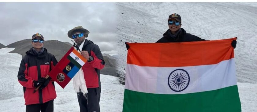 हिमाचल की बेटी NCC कैडेट काजल ने 18,370 फीट ऊंची चोटी पर फहराया तिरंगा, 250 KM तय किया सफर