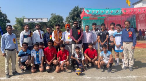 विद्यालय में वार्षिक खेलकूद प्रतियोगिता का भव्य शुभारंभ